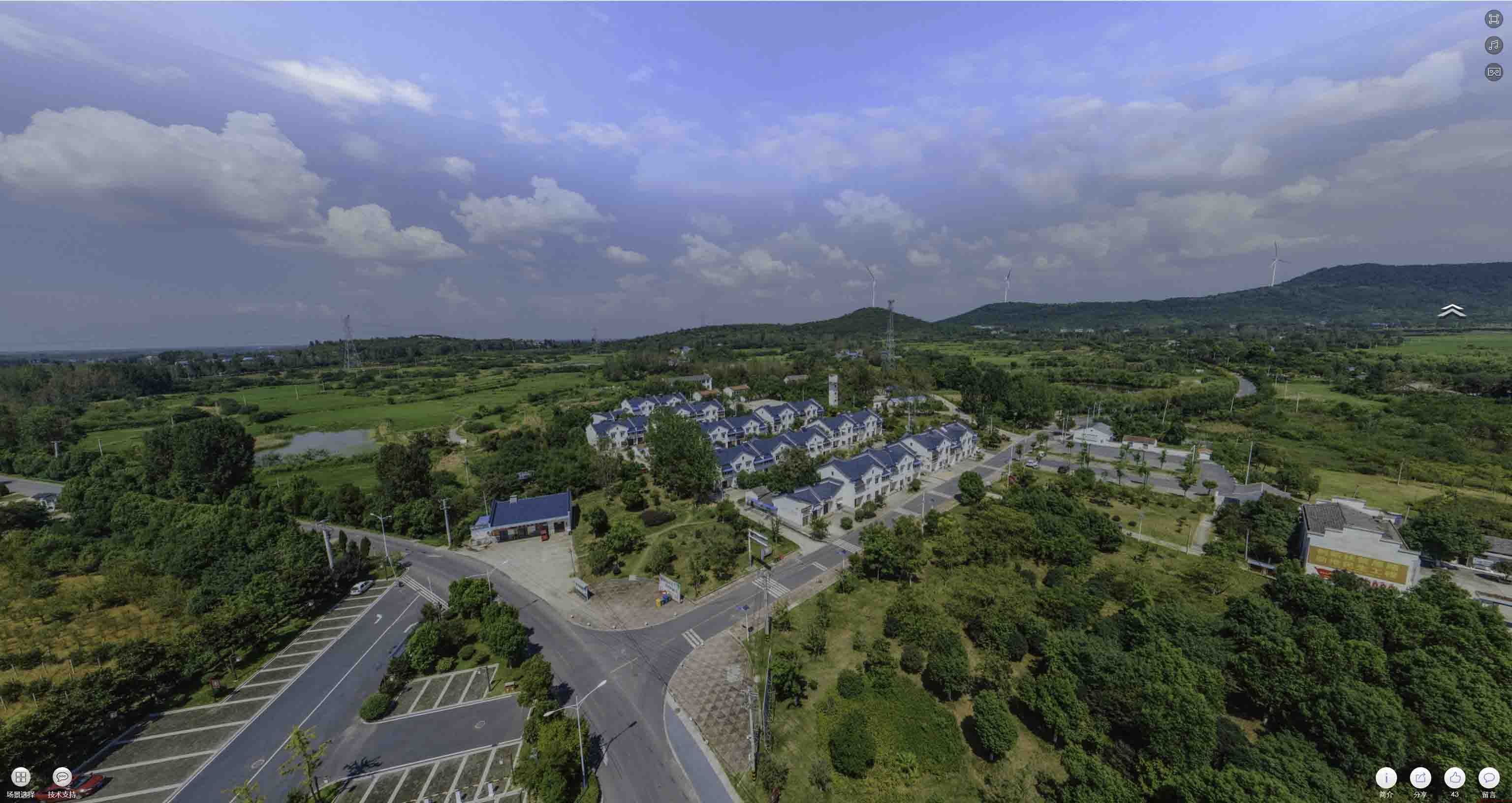 向阳360全景拍摄：记录生活每一刻的完整视角——在手绘地图中的创意应用